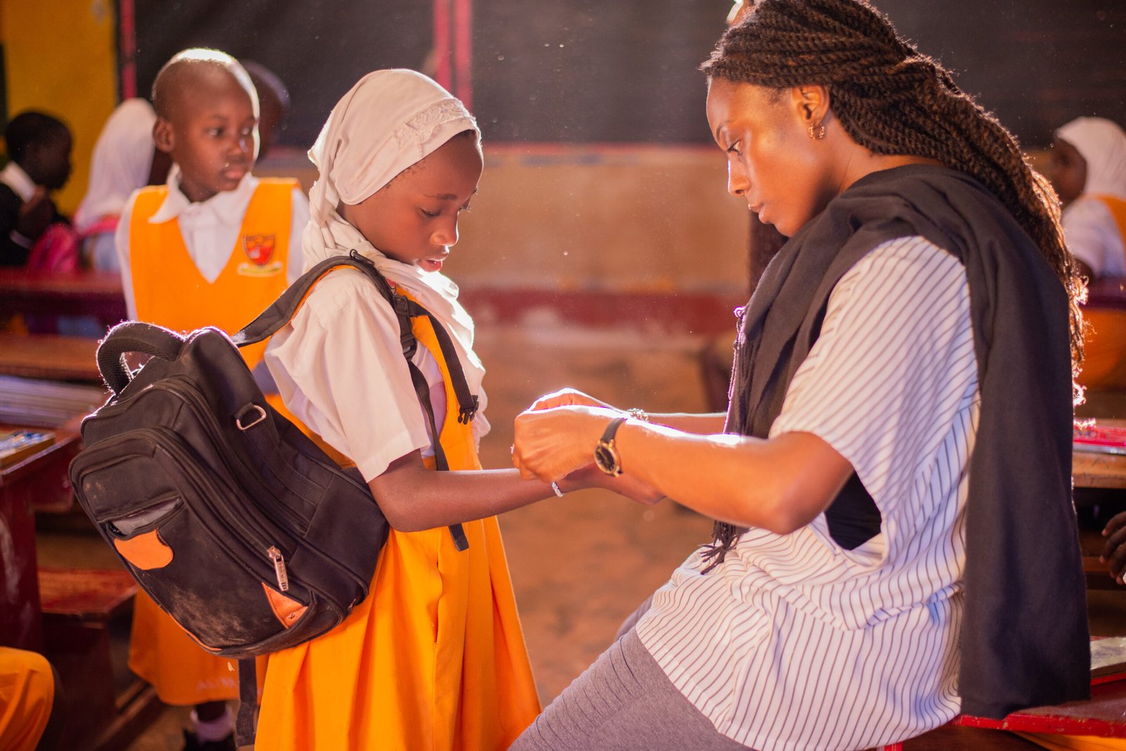 volunteer programme on the home page